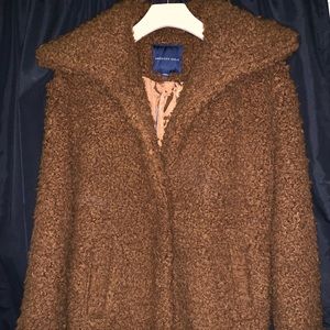 American Eagle teddy pea coat
